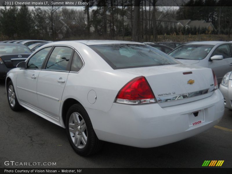 Summit White / Ebony 2011 Chevrolet Impala LT