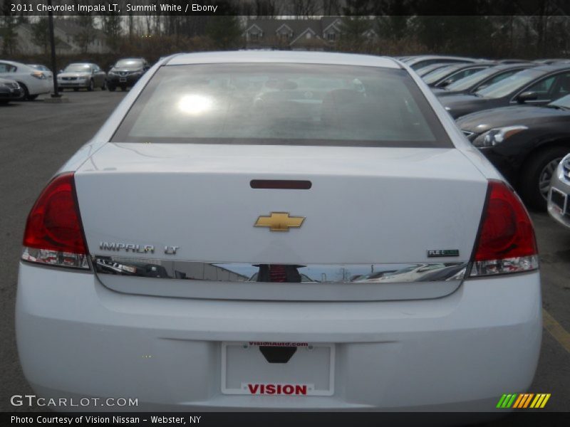 Summit White / Ebony 2011 Chevrolet Impala LT