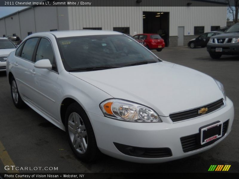 Summit White / Ebony 2011 Chevrolet Impala LT