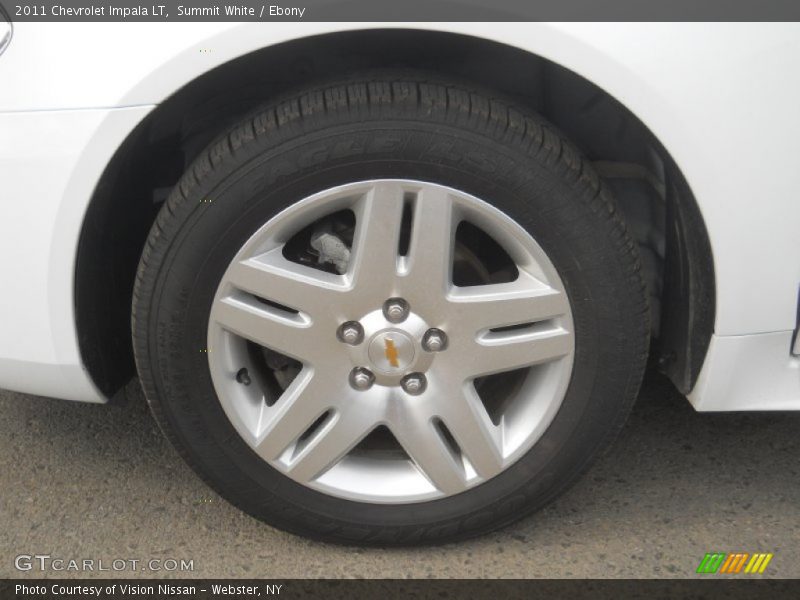 Summit White / Ebony 2011 Chevrolet Impala LT