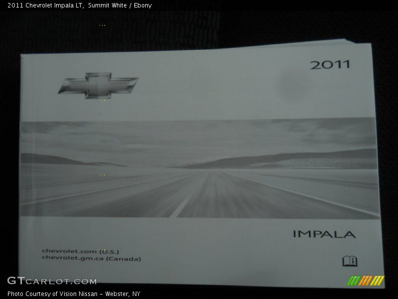 Summit White / Ebony 2011 Chevrolet Impala LT