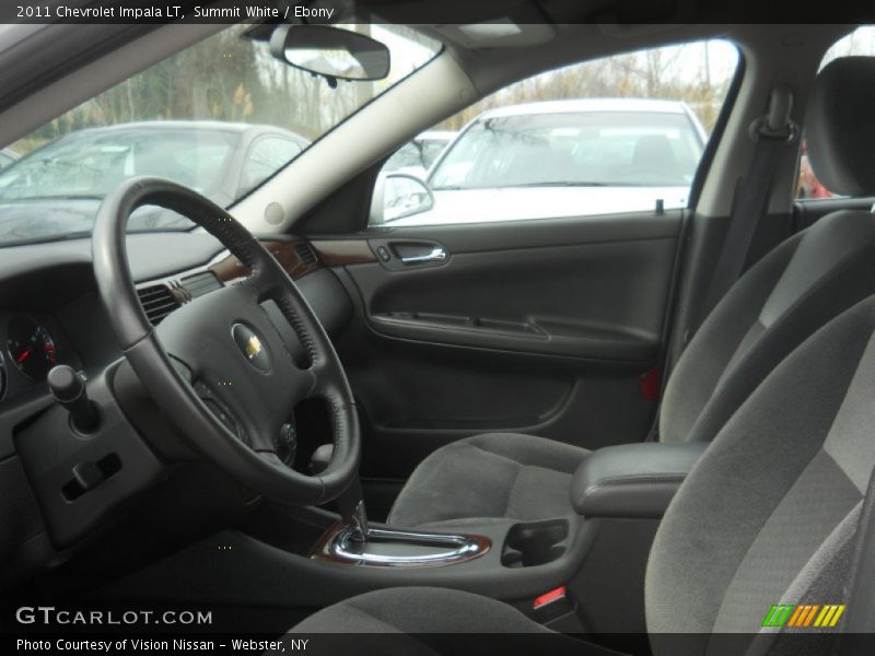 Summit White / Ebony 2011 Chevrolet Impala LT