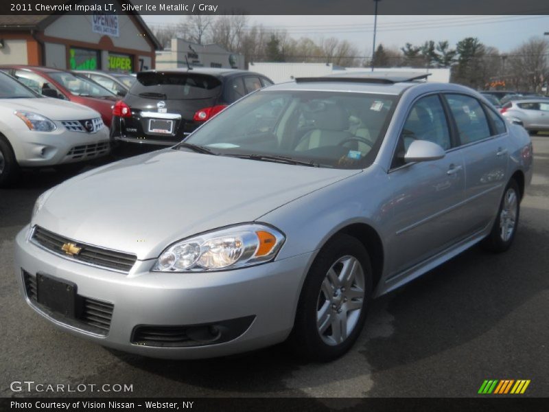 Silver Ice Metallic / Gray 2011 Chevrolet Impala LT