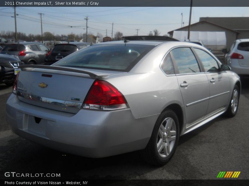 Silver Ice Metallic / Gray 2011 Chevrolet Impala LT
