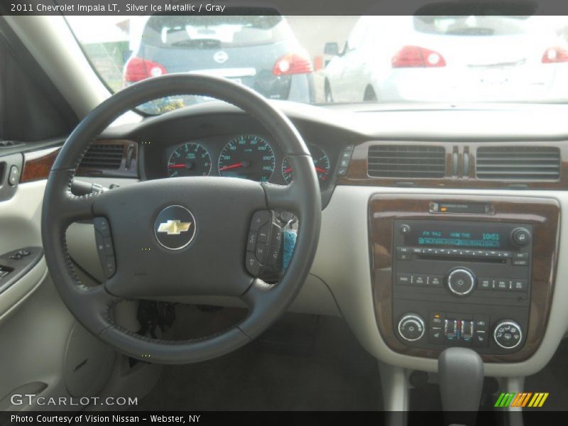 Silver Ice Metallic / Gray 2011 Chevrolet Impala LT