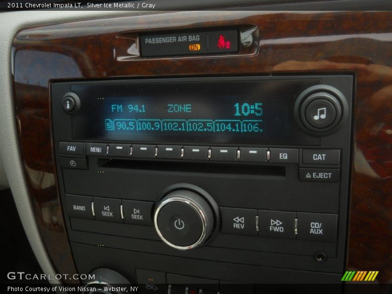 Silver Ice Metallic / Gray 2011 Chevrolet Impala LT