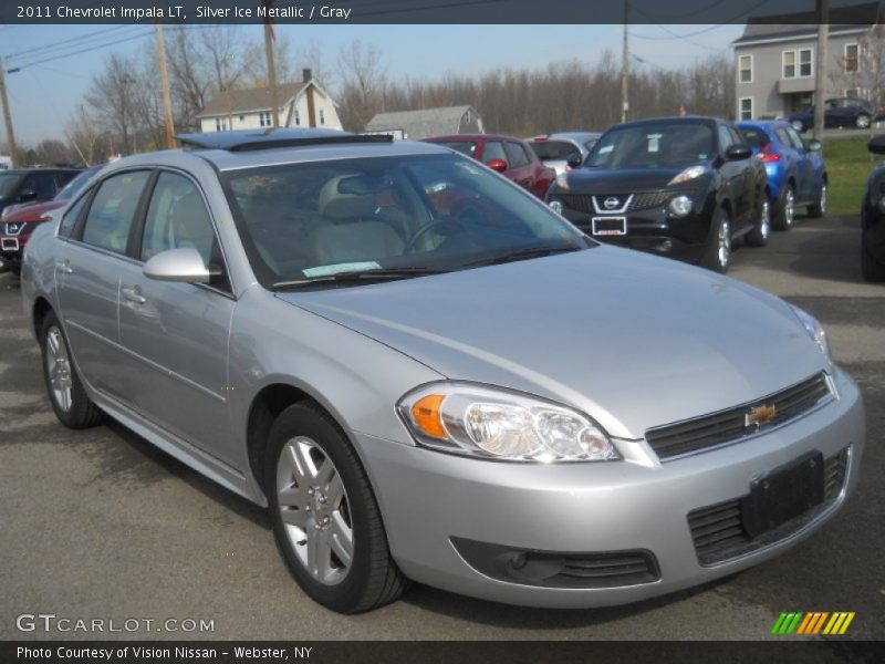 Silver Ice Metallic / Gray 2011 Chevrolet Impala LT