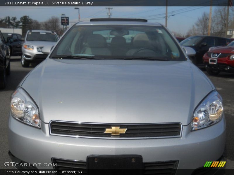 Silver Ice Metallic / Gray 2011 Chevrolet Impala LT