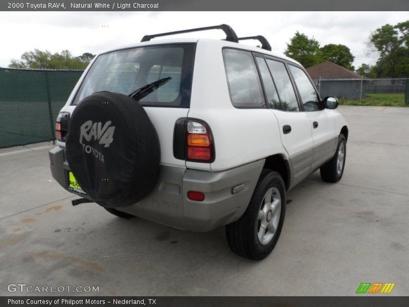 Natural White / Light Charcoal 2000 Toyota RAV4