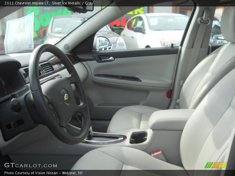 Silver Ice Metallic / Gray 2011 Chevrolet Impala LT