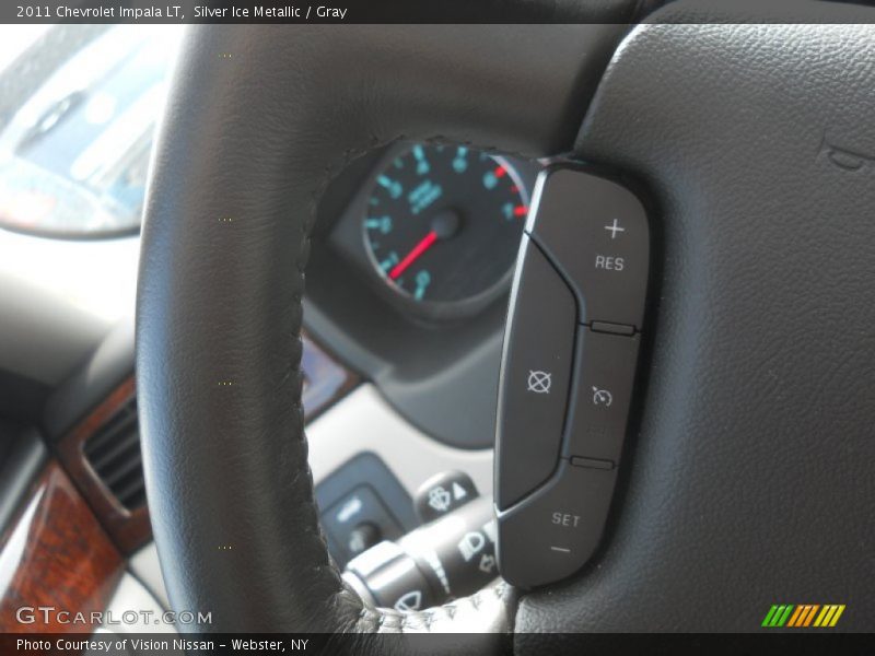 Silver Ice Metallic / Gray 2011 Chevrolet Impala LT