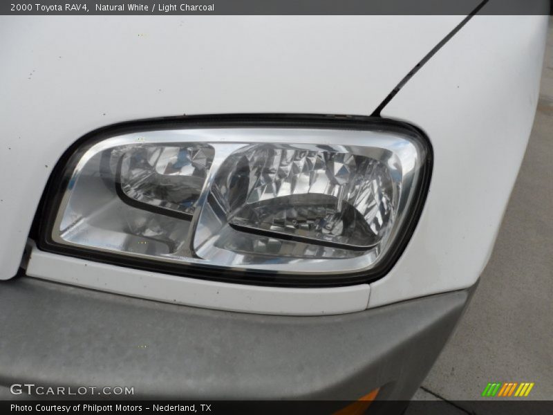 Natural White / Light Charcoal 2000 Toyota RAV4