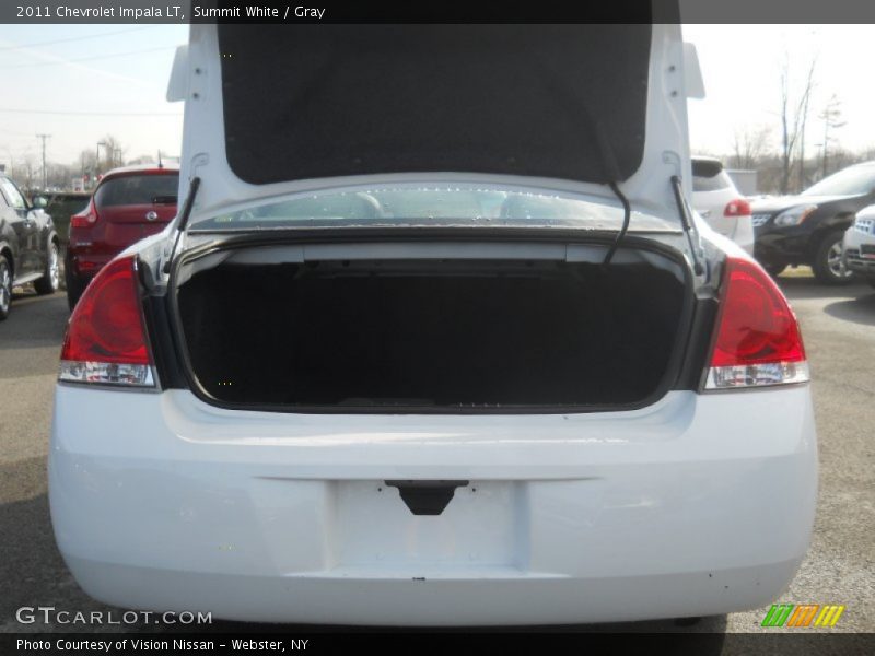 Summit White / Gray 2011 Chevrolet Impala LT