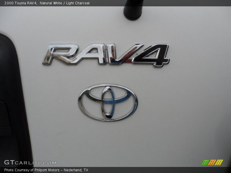Natural White / Light Charcoal 2000 Toyota RAV4