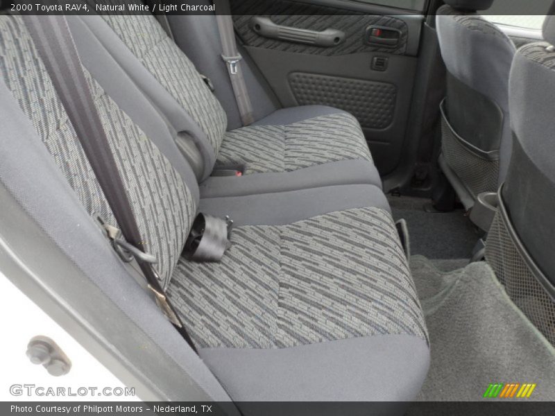  2000 RAV4  Light Charcoal Interior