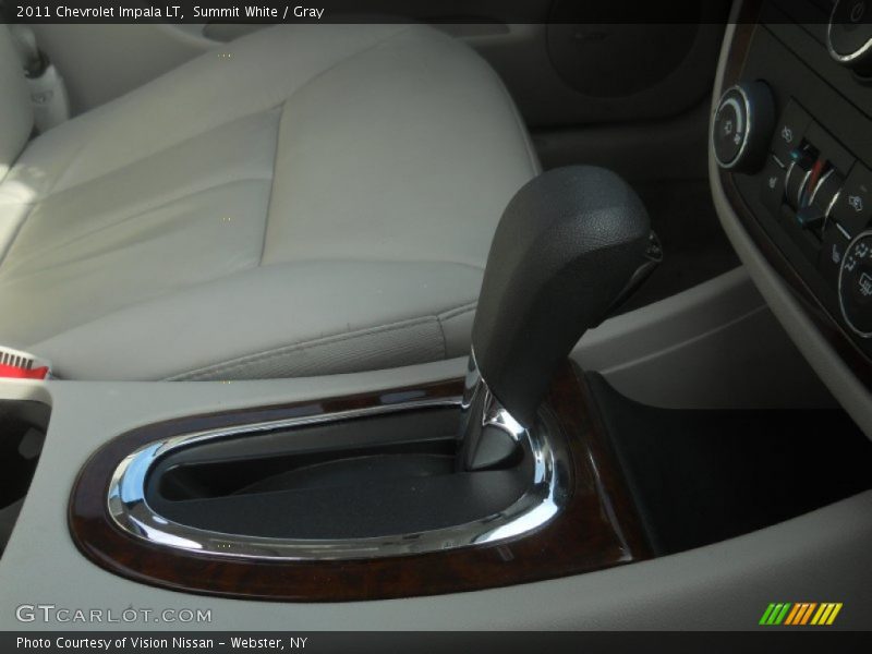 Summit White / Gray 2011 Chevrolet Impala LT