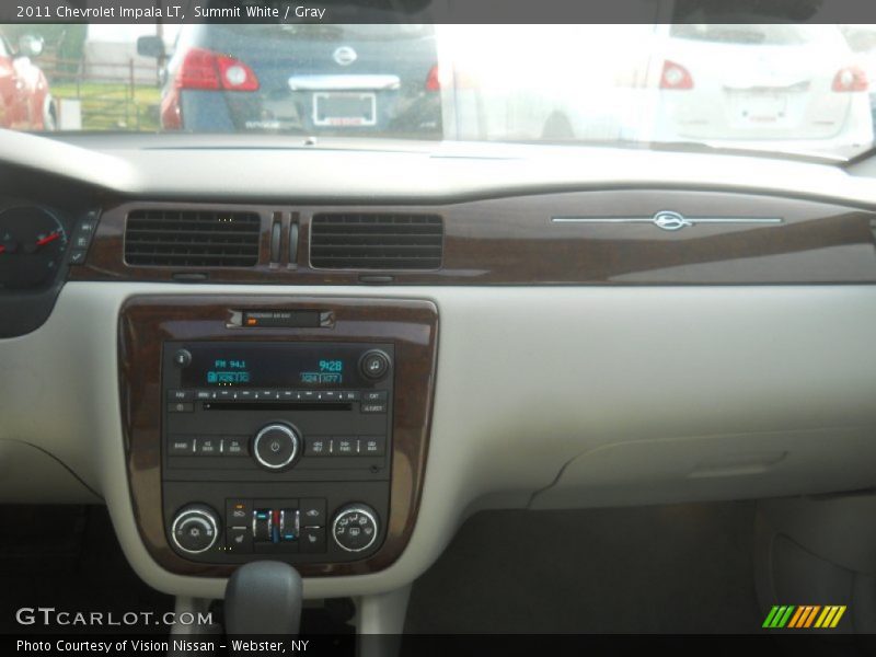 Summit White / Gray 2011 Chevrolet Impala LT