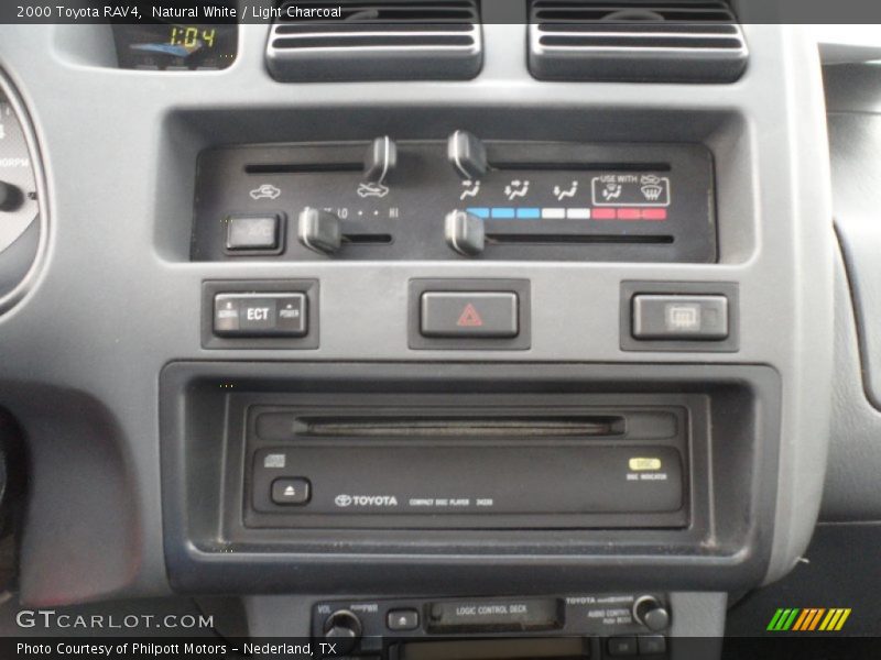 Controls of 2000 RAV4 