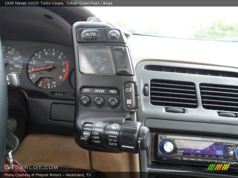 Controls of 1996 300ZX Turbo Coupe