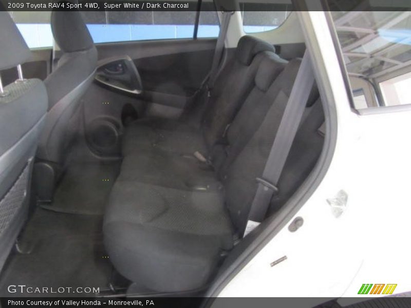 Super White / Dark Charcoal 2009 Toyota RAV4 Sport 4WD