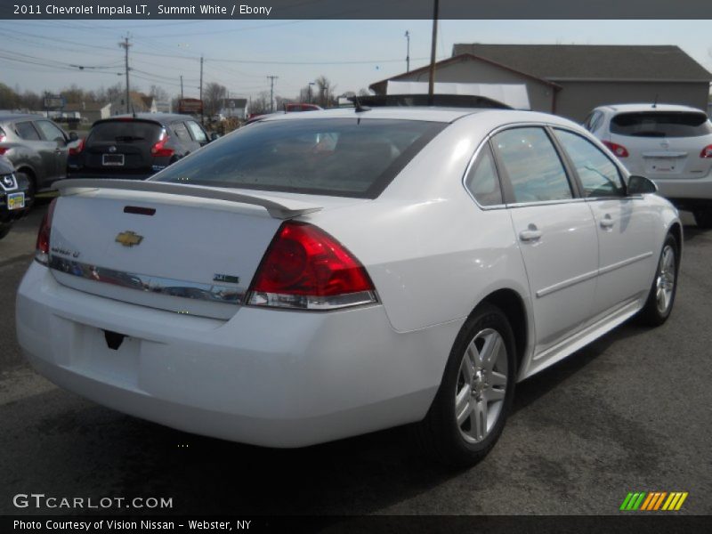 Summit White / Ebony 2011 Chevrolet Impala LT