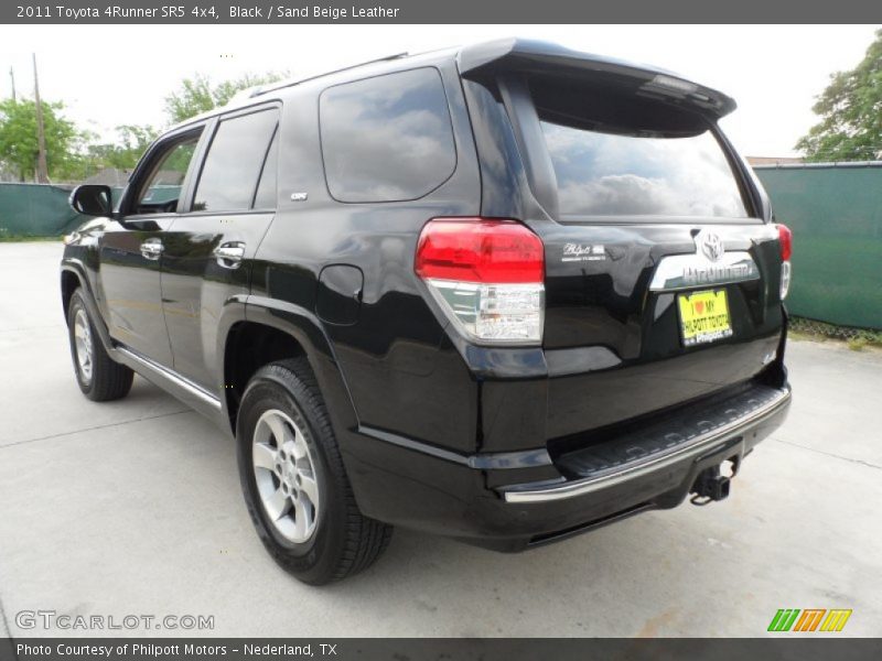 Black / Sand Beige Leather 2011 Toyota 4Runner SR5 4x4
