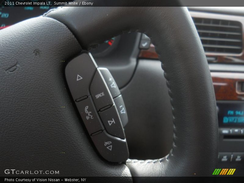 Summit White / Ebony 2011 Chevrolet Impala LT