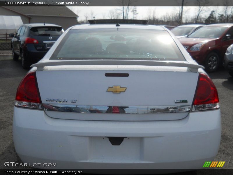 Summit White / Ebony 2011 Chevrolet Impala LT