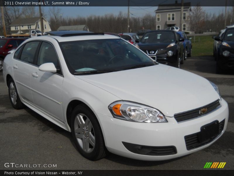 Summit White / Ebony 2011 Chevrolet Impala LT