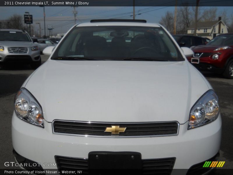 Summit White / Ebony 2011 Chevrolet Impala LT