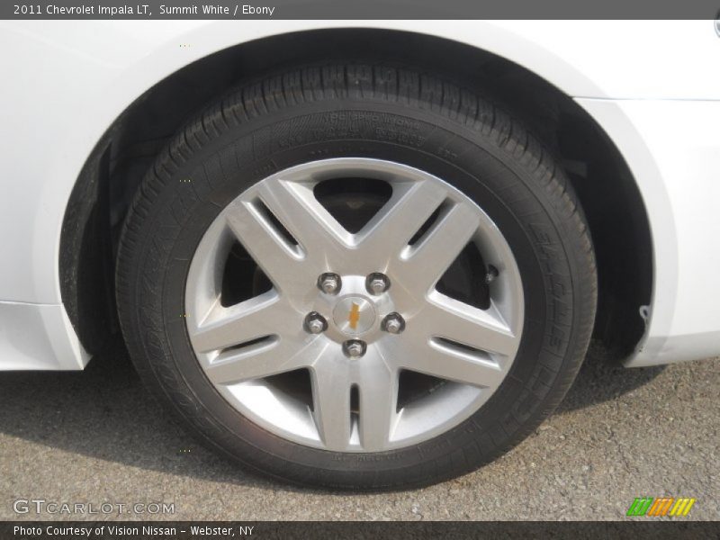 Summit White / Ebony 2011 Chevrolet Impala LT
