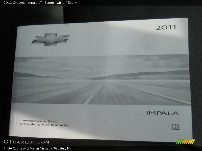 Summit White / Ebony 2011 Chevrolet Impala LT