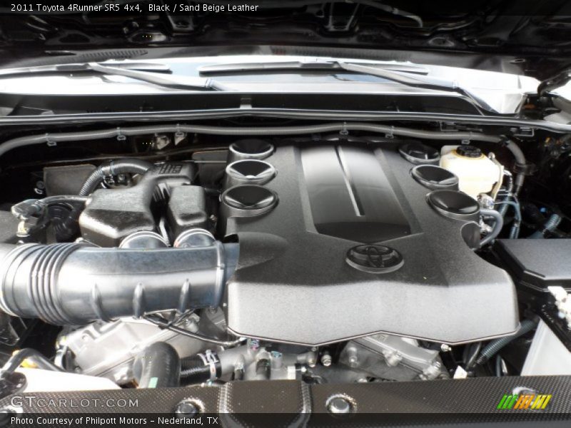 Black / Sand Beige Leather 2011 Toyota 4Runner SR5 4x4