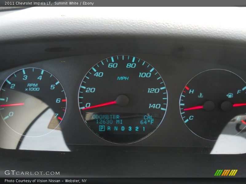 Summit White / Ebony 2011 Chevrolet Impala LT