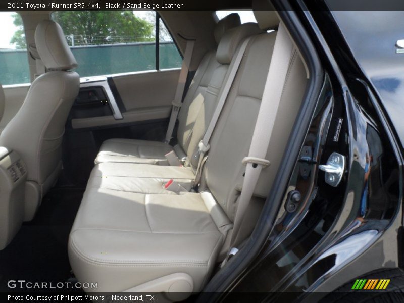 Black / Sand Beige Leather 2011 Toyota 4Runner SR5 4x4
