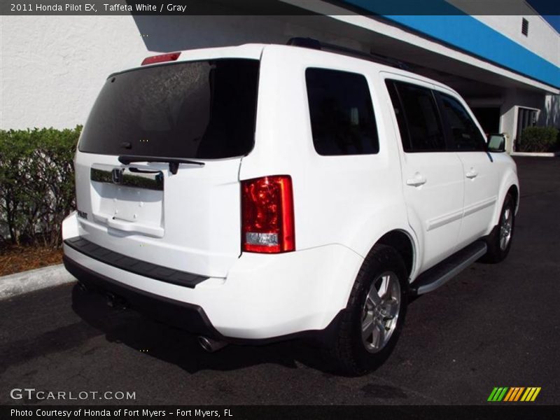 Taffeta White / Gray 2011 Honda Pilot EX