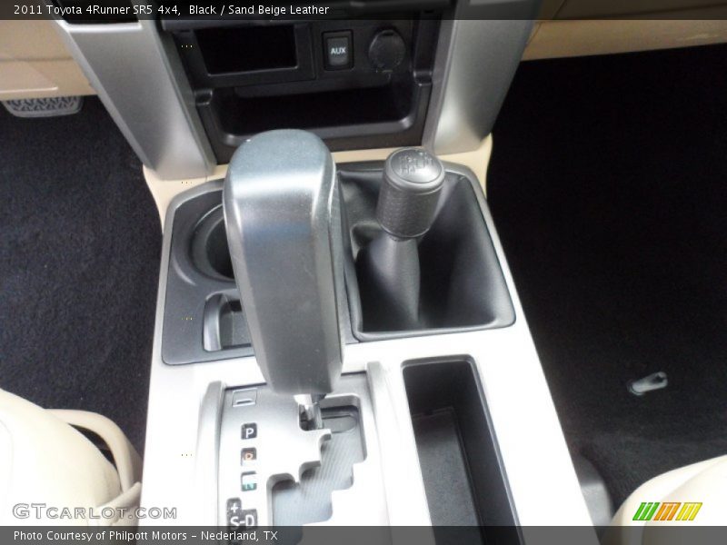 Black / Sand Beige Leather 2011 Toyota 4Runner SR5 4x4