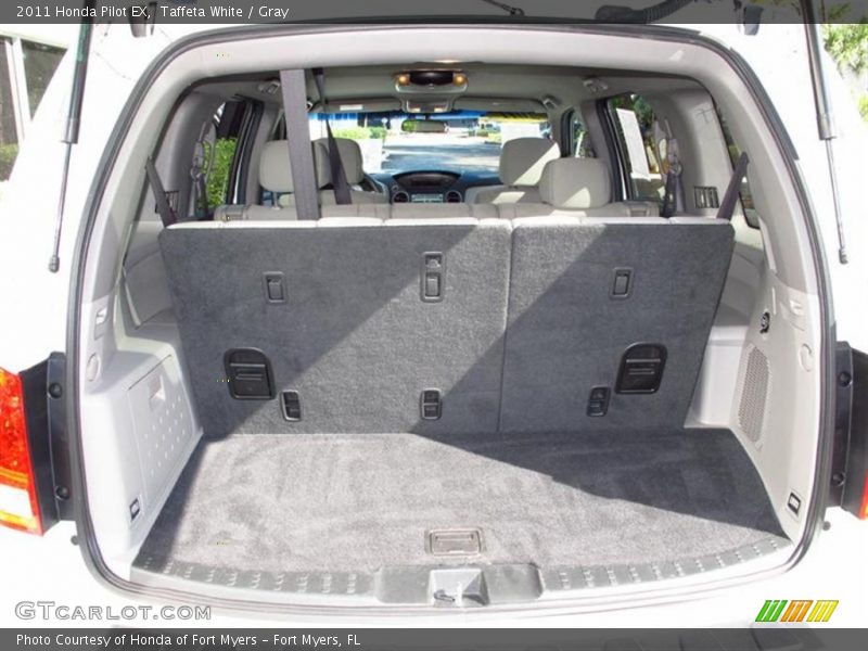 Taffeta White / Gray 2011 Honda Pilot EX