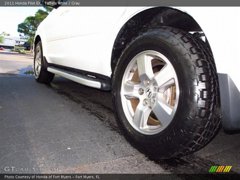 Taffeta White / Gray 2011 Honda Pilot EX