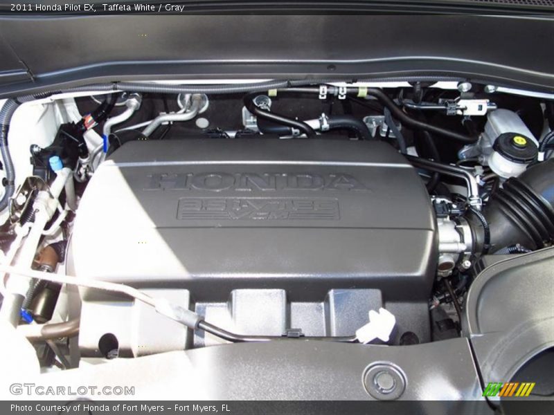 Taffeta White / Gray 2011 Honda Pilot EX