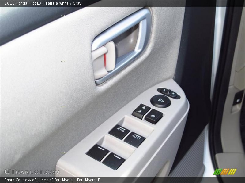 Taffeta White / Gray 2011 Honda Pilot EX