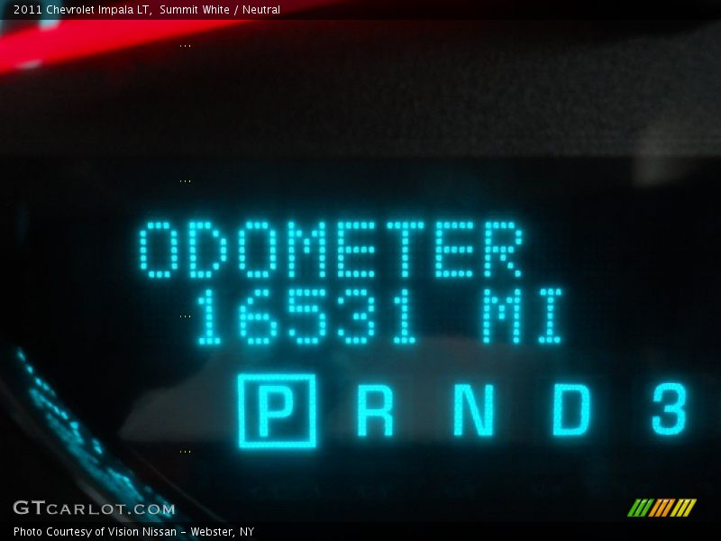 Summit White / Neutral 2011 Chevrolet Impala LT