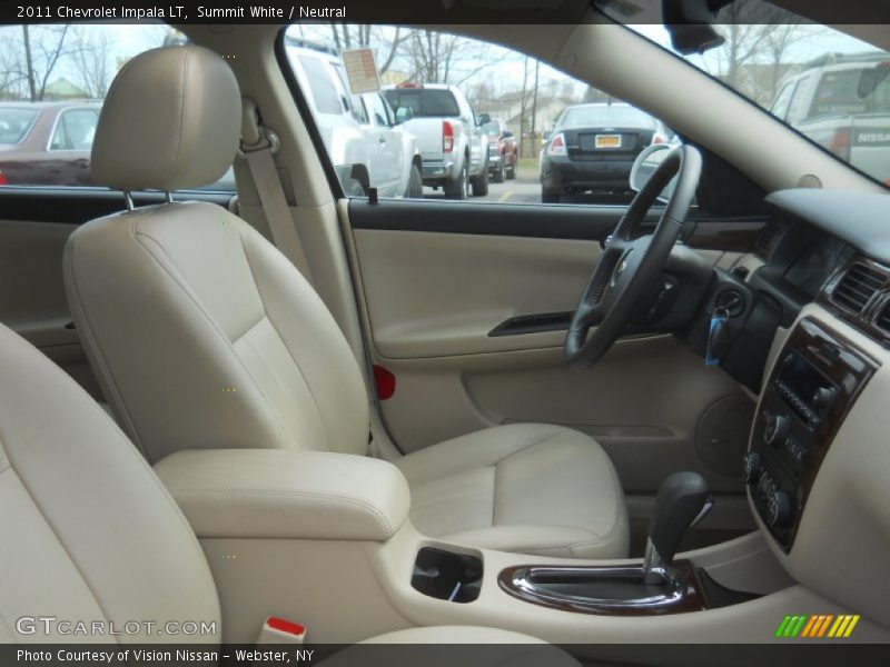 Summit White / Neutral 2011 Chevrolet Impala LT