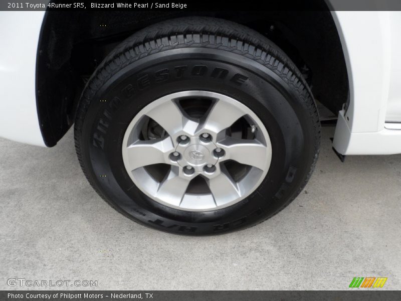 Blizzard White Pearl / Sand Beige 2011 Toyota 4Runner SR5