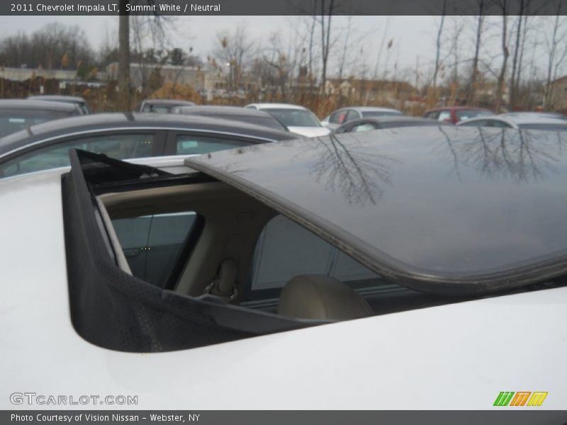 Summit White / Neutral 2011 Chevrolet Impala LT