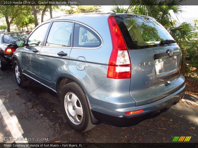 Glacier Blue Metallic / Ivory 2010 Honda CR-V LX