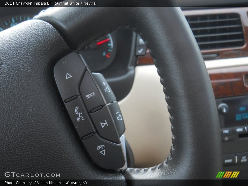 Summit White / Neutral 2011 Chevrolet Impala LT