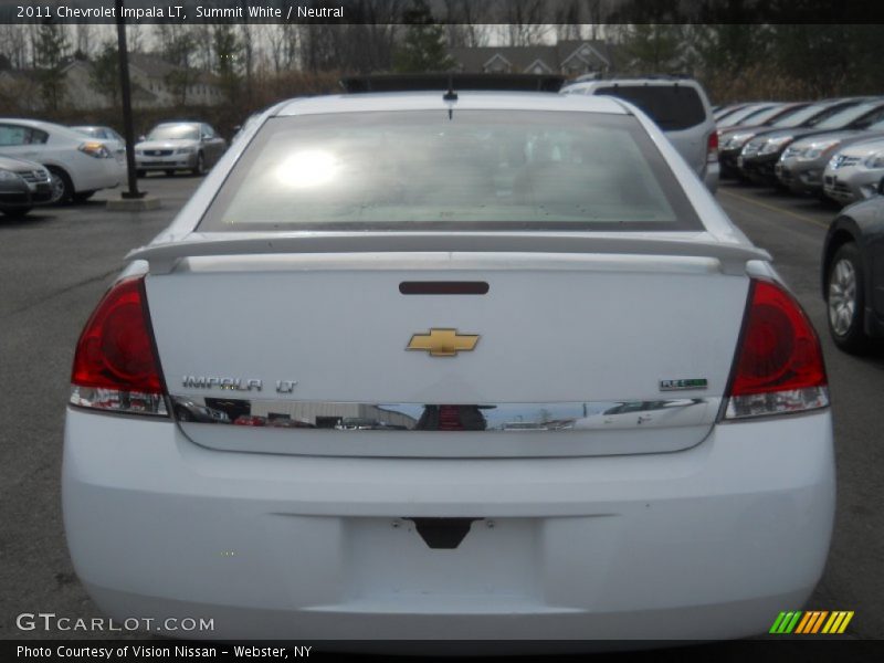 Summit White / Neutral 2011 Chevrolet Impala LT