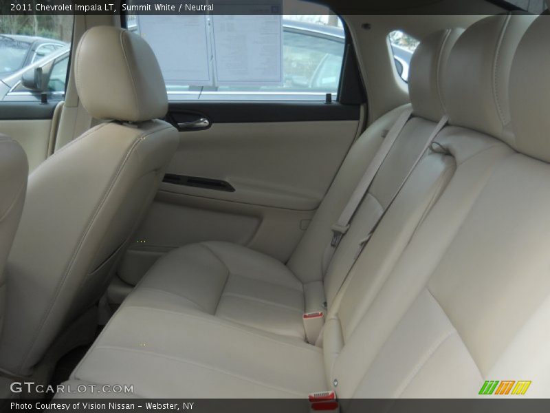 Summit White / Neutral 2011 Chevrolet Impala LT