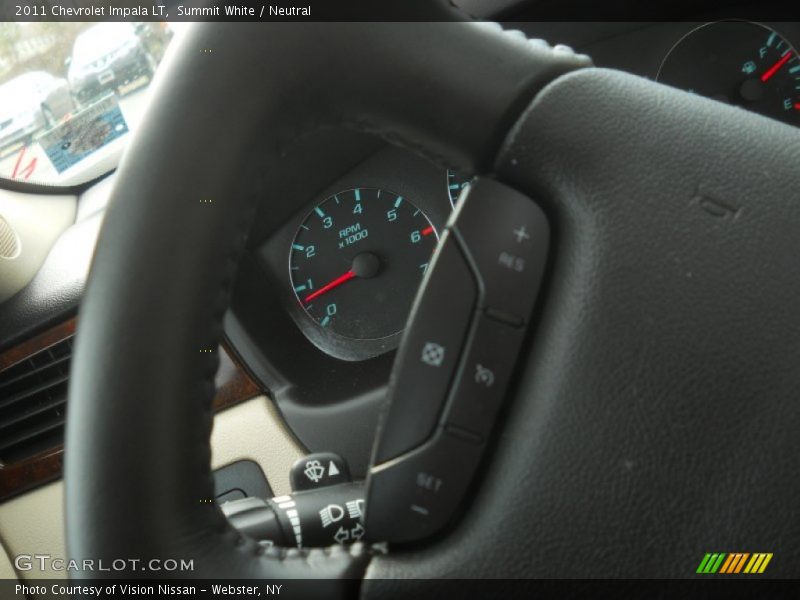 Summit White / Neutral 2011 Chevrolet Impala LT